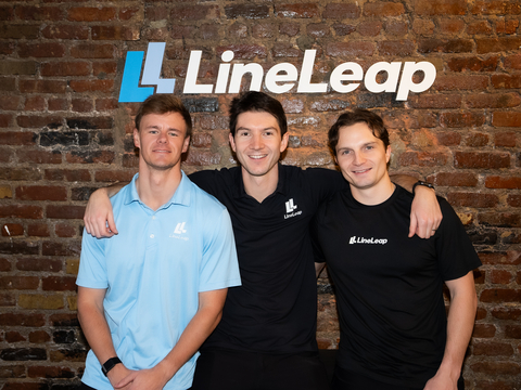 LineLeap Co-Founders: Nick Becker, Patrick Skelly, Max Schauff