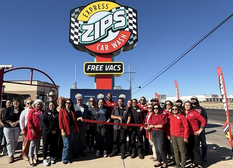 original On the heels of receiving Newsweeks' "Best Customer Service" Award, the ZIPS Car Wash team in Plainview, TX, celebrates the 35th and final location to be remodeled across the ZIPS portfolio in 2025. ZIPS continues to invest in its people first and in their car wash facilities to offer top notch customer service and superior shine.