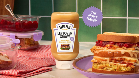 The new condiment launches as HEINZ doubles down on gravy during its most important time of year for a growing demographic of millennial hosts who are redefining holiday traditions.