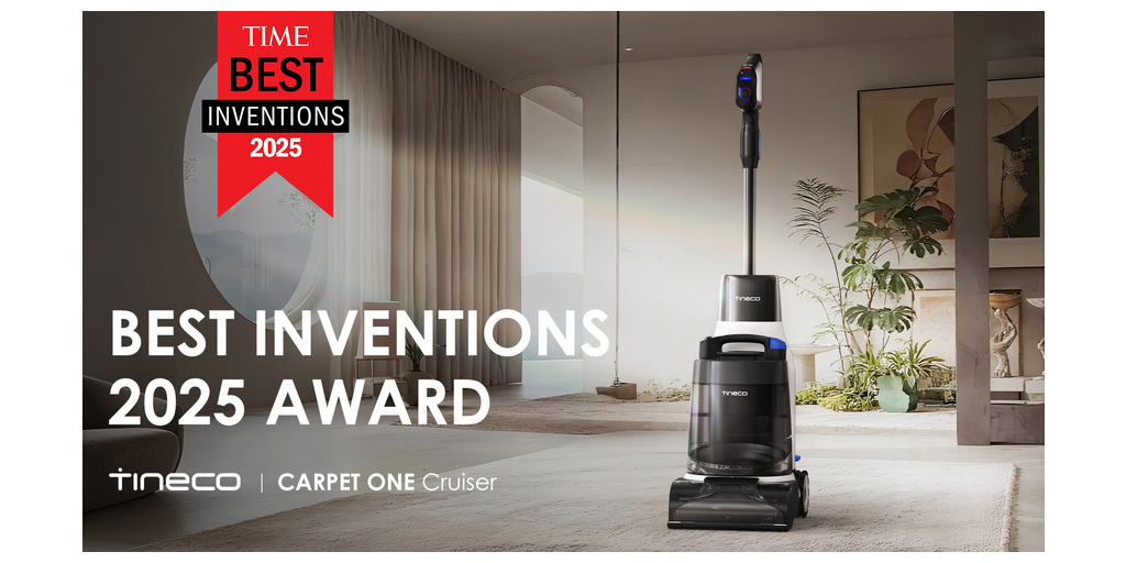 Tineco’s Carpet One Cruiser Earns Spot on TIME’s Best Inventions of ...