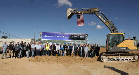 Breaking Ground on 24 MW Houston Data Center with 48+ clients, partners, vendors, friends, and family
