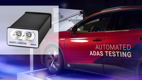 The DARTS ARROW has been specially developed for use in end-of-line tests and periodic technical inspections (PTI) of radar-based driver assistance systems.