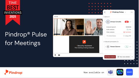 original Pindrop Pulse for Meetings