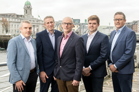 original L-R: BGF’s Joe Higgins, Granite’s Conor Buckley and Seamus White, BGF’s MJ Murphy and Granite’s Robert Carpenter