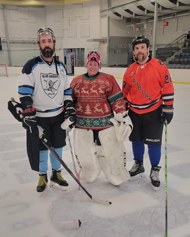 thumbnail Community impact story: Tiana Schneider led her all-Veteran hockey team in Navy Federal’s fifth annual Veterans Showcase this winter—a one-of-a-kind military hockey tournament. The official Military Appreciation Partner of the NHL, the credit union hosted it alongside the 2025 Navy Federal Credit Union NHL Stadium Series™ in Ohio. Navy Federal’s all-expenses paid tournament weekend has received 600+ team applications since 2020, providing a once-in-a-lifetime experience to some 300 Veterans. 