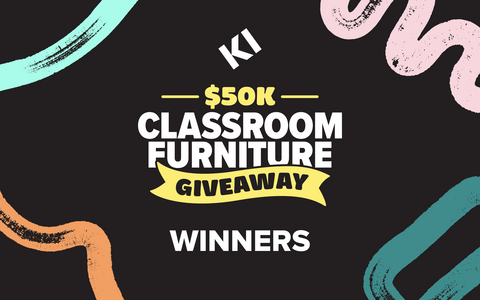 original KI reveals Classroom Furniture Giveaway winners, set to receive $50,000 in furniture to create engaging, student-centered learning spaces.