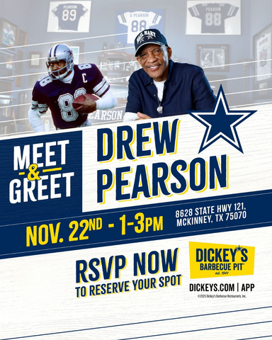 Drew Pearson Meet & Greet
