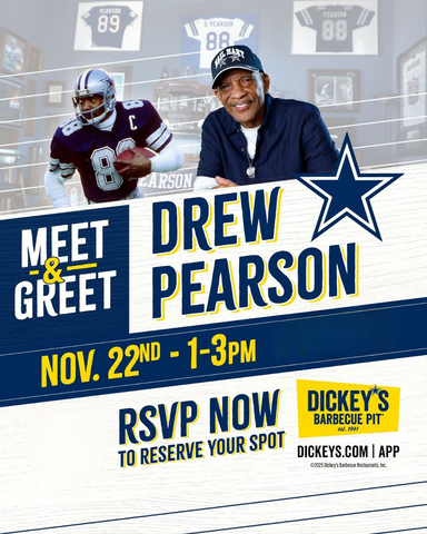 Drew Pearson Meet & Greet