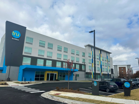 original Peachtree Group announced the grand opening of the Tru by Hilton in Huntsville, Ala. (pictured)