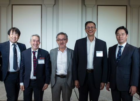 From left to right: Nagato Omori, Executive Vice President, Murata; Dr. Karim Zaghib, Professor of Chemical & Materials Engineering, Concordia University; Kazuhiro Doi, Corporate Executive, Nissan; Siva Sivaram, CEO, QuantumScape; Atsushi Ogawa, Chief Operating Officer, Innovative Research Excellence, Honda.