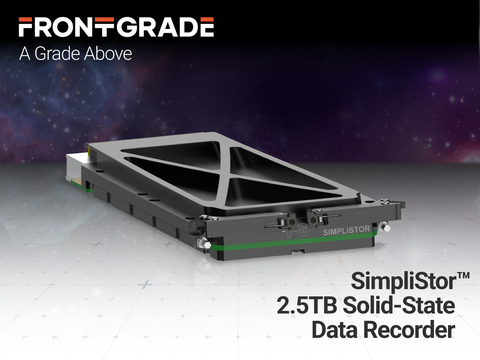original Frontgrade's SimpiStor™ 2.5TB Solid-State Data Recorder