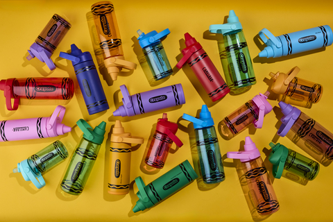 This limited-edition collection pairs CamelBak’s trusted performance with Crayola’s colorful and imaginative style.