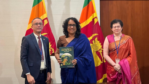 original The National Productivity Master Plan for Sri Lanka was formally presented to the Prime Minister of Sri Lanka, Hon. Harini Amarasuriya (center), during a courtesy visit.