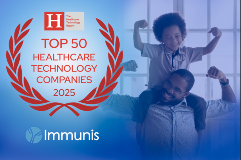 Immunis ranked among the Top 50 Healthcare Technology Companies of 2025.