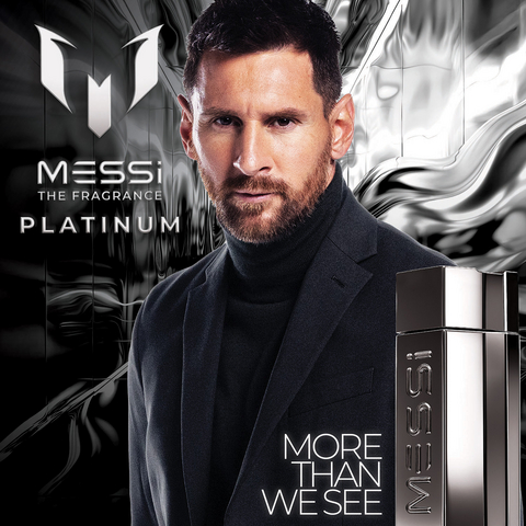 original Sheralven and Game On Product Group Unveil MESSI Platinum – Leo Messi’s Latest Prestige Fragrance, Exclusive to JCPenney Beauty
