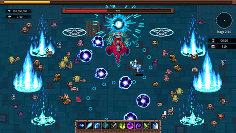 Cat Girl Survivor mixes the survivor genre with anime-style characters and a rich lore, while offering hundreds of weapon parts combinations and over 40 legendary skills, with more to come (Image: Minimum Studio)