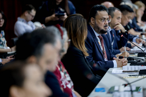 original Saudi Arabia's Deputy Minister of Environment, Water and Agriculture and advisor to the UNCCD COP16 Presidency, H.E. Dr. Osama Ibrahim Faqeeha, at COP30 High Level Event: Bridging Action Agendas from COP16 to COP30: Strengthening Synergies Across Land, Climate, and Nature. (Photo: AETOSWire)
