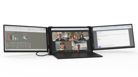 original Meet the New Xebec Tri-Screen 3: Bigger Screens, Single Cable Connection