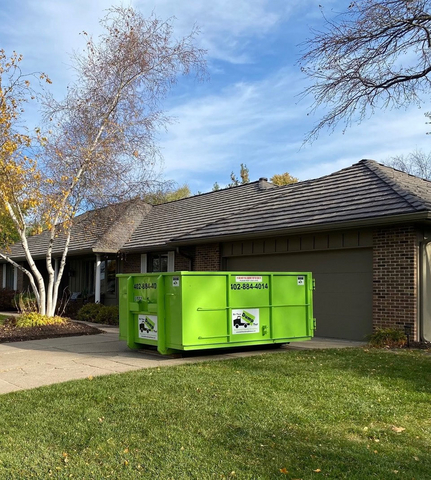 Bin There Dump That Residential Friendly Dumpster in Omaha