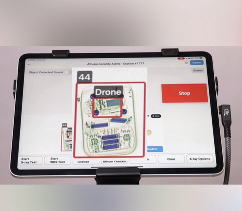 original AI X-Ray Drone Detection Alert