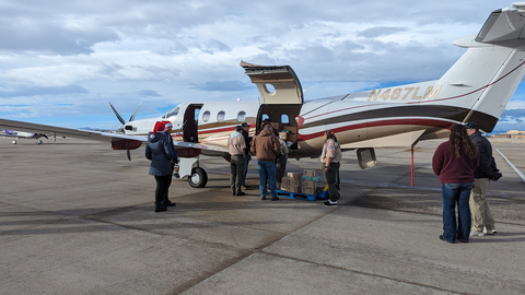thumbnail VFW Colorado Airlift prepares for the annual toy delivery benefiting veterans and families in rural Colorado. Photo provided by the VFW Department of Colorado.