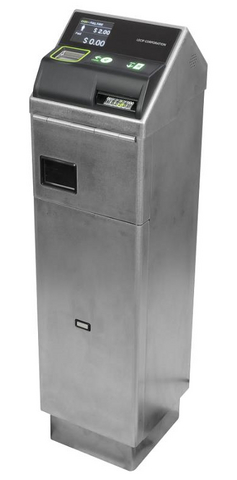 original LECIP LF-7000 farebox specialized in cash collection