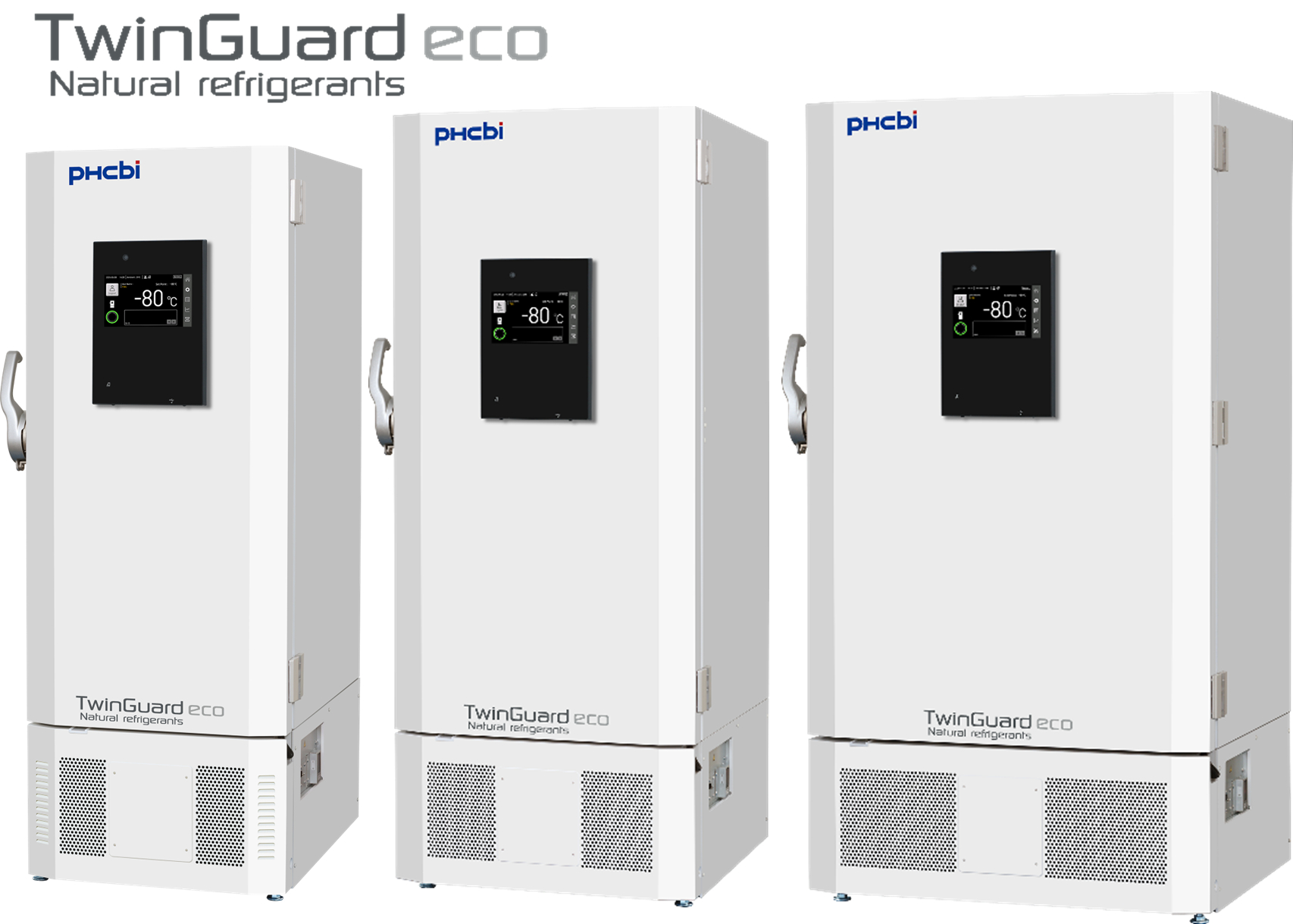 PHC、-85℃ ノンフロン デュアル冷却 超低温フリーザー「TwinGuard ECO