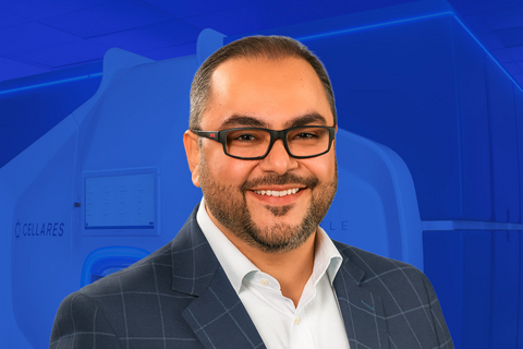 Pictured: Cellares Chief Commercial Officer Ali Soleymannezhad