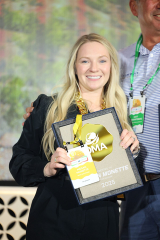 Megan Monette McDaniel, vice president of national accounts for Move Solutions, LTD, wins first place in national sales by the Office Moving Alliance (OMA). The Top Individual Sales Award is the organization's preeminent success award and recognizes exceptional individuals who secure over $500,000 in booked commercial moving business annually. McDaniel secured nearly $2 million in sales over the past 12 months. This is the fourth consecutive year McDaniel has won this award, making this the first time in OMA history that a member has earned this accomplishment. OMA’s global network includes 92 partner companies.