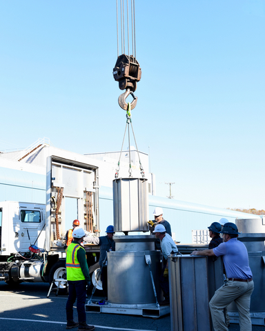 thumbnail The BWXT team prepares to ship the TRISO fuel for Project Pele to Idaho National Lab. BWXT’s experience with TRISO fuel fabrication stretches back to the early 2000s and work with INL and DOE to manufacture irradiation-tested uranium oxycarbide TRISO fuel for the Advanced Gas Reactor (AGR) Program.