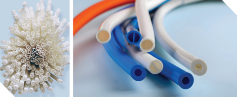 original Single- and multi-lumen extrusions in various materials and durometers from Aptyx