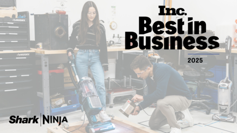 original SharkNinja Named to Inc.’s 2025 Best in Business List