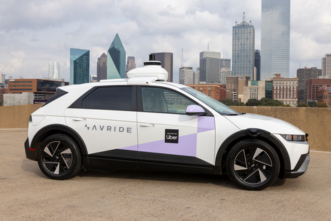 original Avride’s fully electric Hyundai Ioniq 5 robotaxis are now available on Uber in Dallas