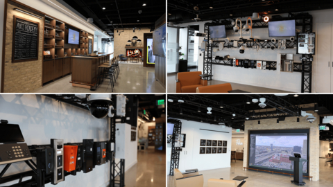 original Showcasing the real-world applications of Axis solutions through both video footage and hands-on demonstrations, the Milwaukee Axis Experience Center (AEC) serves as an interactive environment enabling enhanced collaboration with partners and customers.