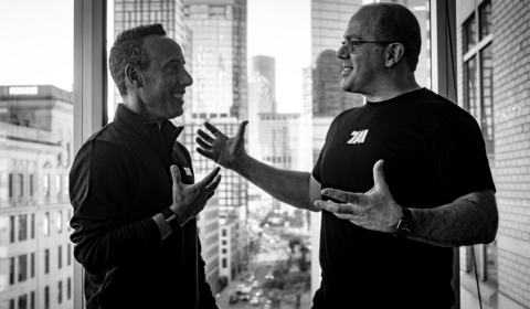 7AI CEO and Co-Founder Lior Div (L) and CTO and Co-Founder Yonatan Striem Amit (R) at the company's Boston, MA headquarters (Credit: 7AI)
