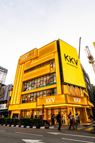 original KKV Malaysia Flagship — Bukit Bintang Store Exterior View