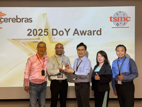 thumbnail Cerebras AI Inference Wins Demo of the Year Award at TSMC North America Technology Symposium