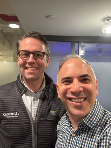 original L-R Patrick Briggs, CEO, Semify and Simon Lesser, Chief Product Officer, Semify