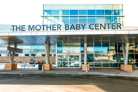 thumbnail The Mother Baby Center location at Mercy Hospital in Coon Rapids, Minnesota.