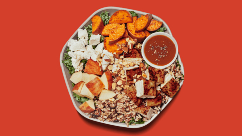 ‘Tis the Seasoned <money>$10</money> Harvest Bowl with Blackened Chicken