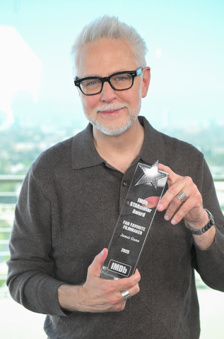 thumbnail James Gunn received the first-ever IMDb "Fan Favorite Filmmaker" Award in July 2025 and directed Superman, the year's most popular film. (Photo: Vivien Killilea/Getty Images for IMDb)