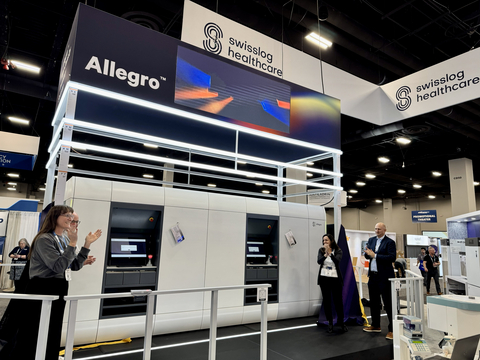original Swisslog Healthcare unveils Allegro, a new automated and high-density inventory solution, at the American Society of Health-System Pharmacists (ASHP) Midyear Clinical Meeting.