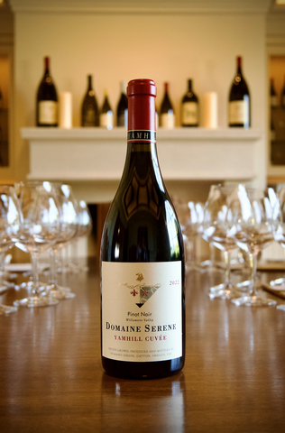 original Guests flying United Polaris® business class can now enjoy select Domaine Serene wines onboard, including the 2022 ‘Yamhill Cuvée’ Pinot Noir.