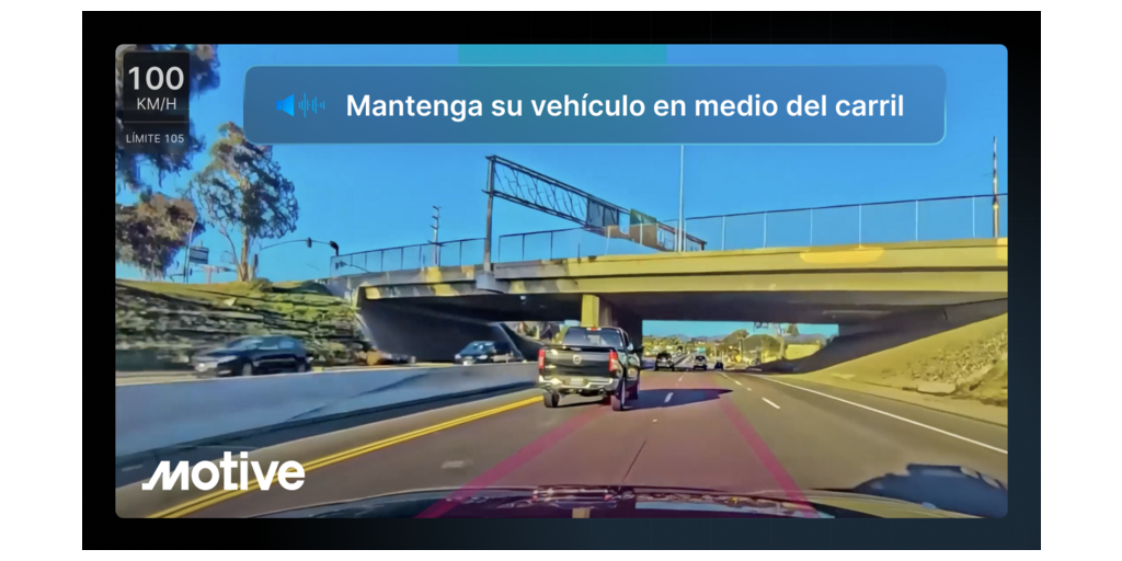 Motive Lanza la Detección de Desvío de Carril Impulsada por IA y Otras Capacidades de IA de Vanguardia para Ayudar a Prevenir Colisiones