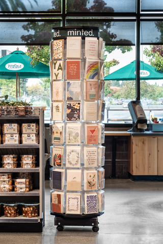 original Minted, the omnichannel premium design goods brand, today announced that its artist-designed greeting cards are now available nationally in select Whole Foods Market stores, across the grocer’s more than 520 U.S. locations. Courtesy of Minted