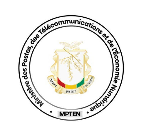 Ministry of Posts, Telecommunications, and the Digital Economy for the Republic of Guinea - (MPTEN) Logo