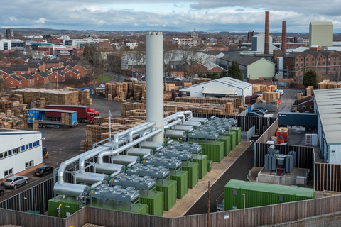 original Terra Firma Energy's Burtonhead Road 20MW flexible Generation Plant in St Helens, UK