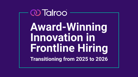 original Talroo enters 2026 following a milestone year of award-winning innovation and measurable frontline hiring impact.