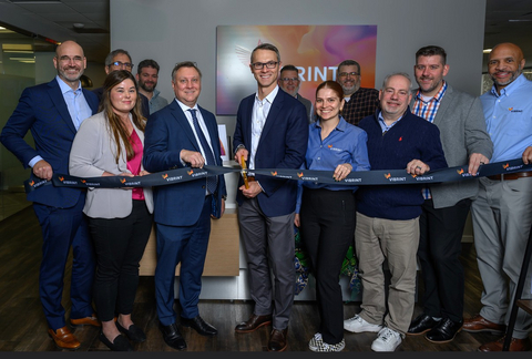 original Congressman James R. Walkinshaw of Virginia’s 11th District joins Vibrint CEO Tom Lash and his team in celebrating the defense tech firm's opening of a new office in Reston, Virginia. The company is accelerating innovation for national security customers in artificial intelligence, cloud, cyber, quantum and other advanced technologies.