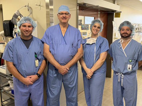 original The inaugural procedure was performed by William J. Berghoff, MD, at Parkview Orthopedic Hospital in Fort Wayne, Indiana, marking a major milestone in the system’s limited market release and the next evolution of personalized knee arthroplasty.